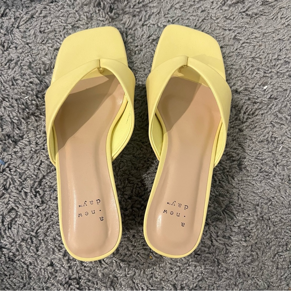 Micro Heel Sandals